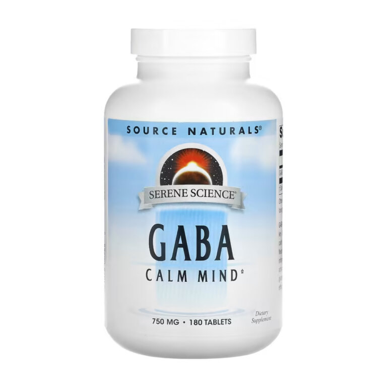 Serene Science® GABA 750 mg - 180 tabs
