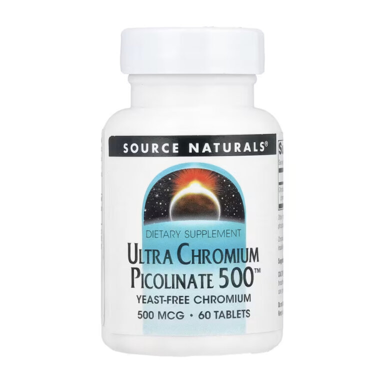 Ultra Chromium Picolinate 500™ 500 mcg - 60 tabs