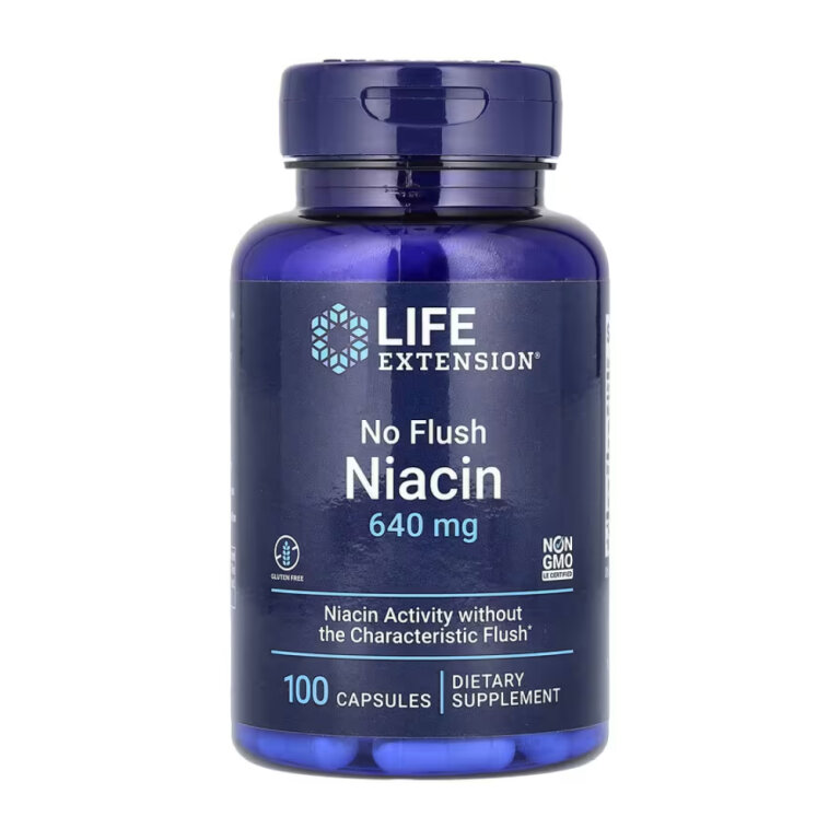 No Flush Niacin 640 mg - 100 caps