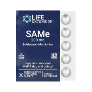 SAMe 200mg - 30 enteric-coated vegetarian tabs