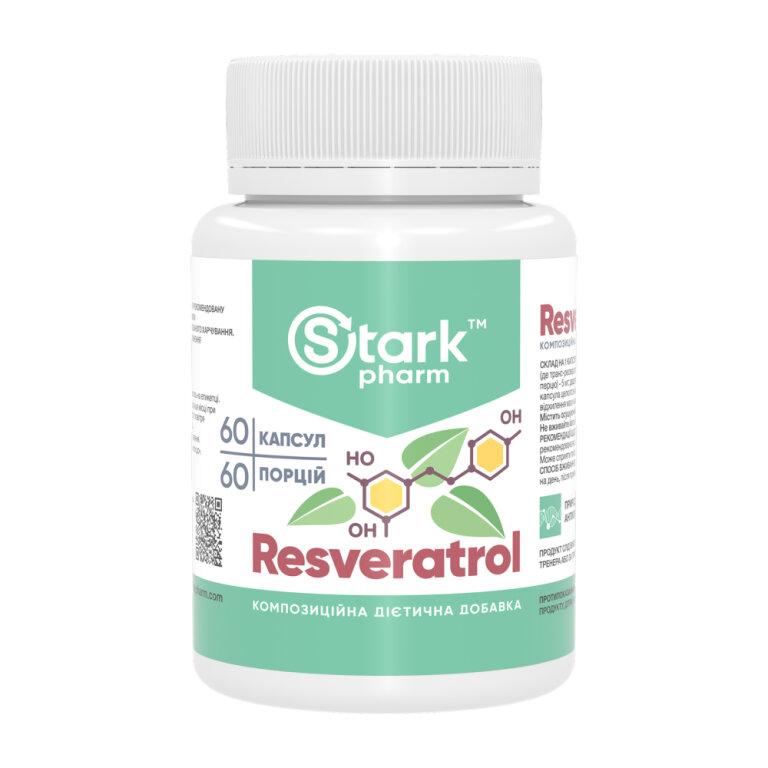Resveratrol 100mg - 60 caps