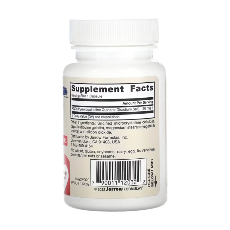 PQQ 20mg - 30 caps