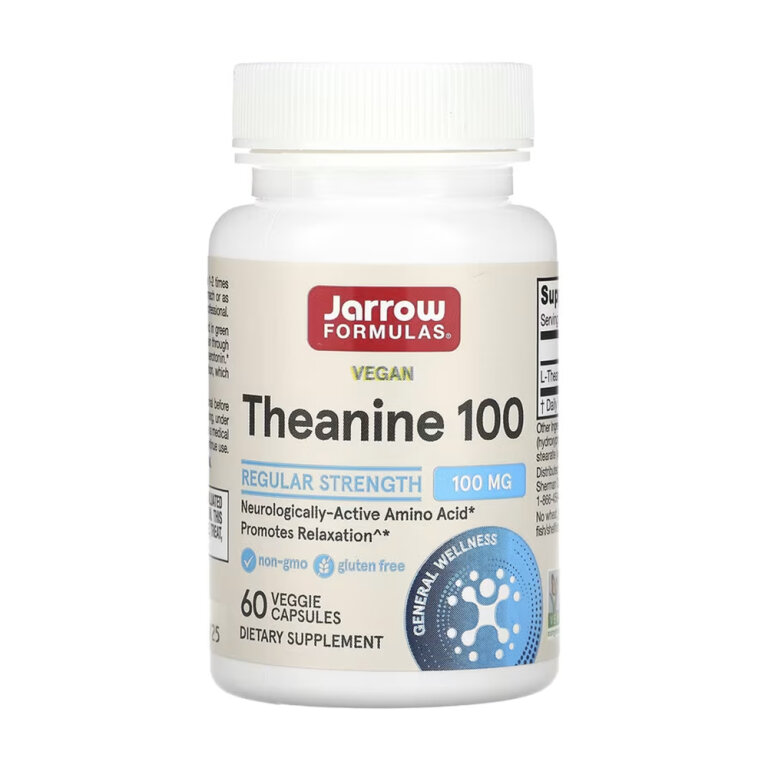 Theanine 100mg - 60 vcaps