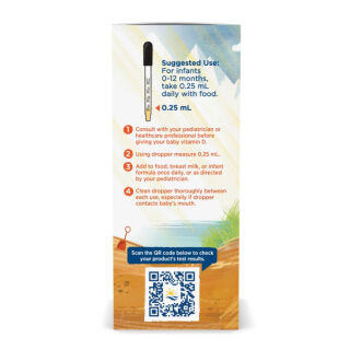 Baby's Vitamin D3 Liquid - 22.5 ml