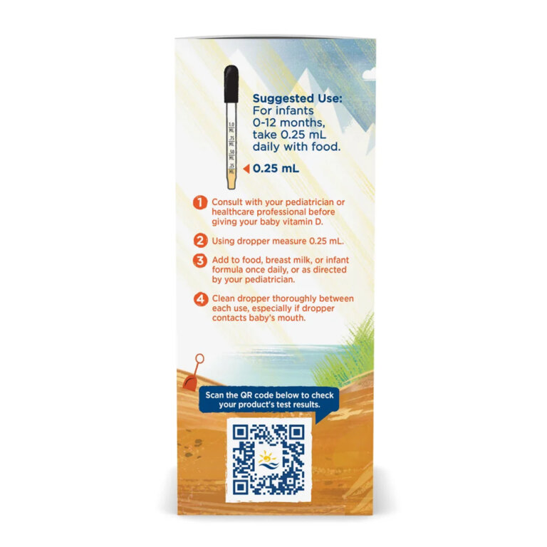 Baby's Vitamin D3 Liquid - 22.5 ml