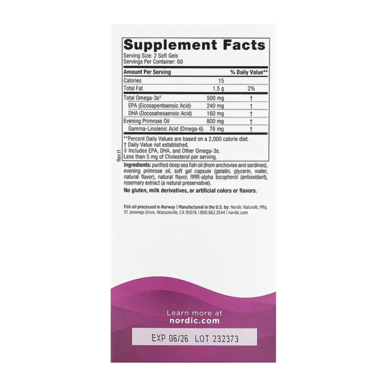 Omega Woman - 120 softgels