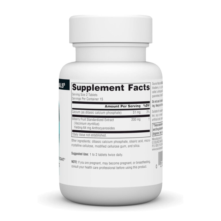 Bilberry Extract 100 mg - 30 tabs