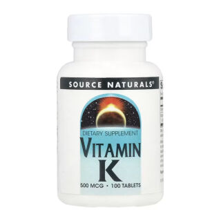 Vitamin K 500 mcg - 100 tabs