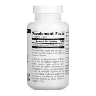 Niacinamide B-3 1500 mg - 100 tabs