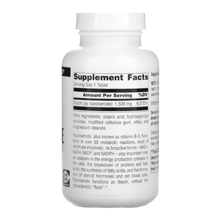 Niacinamide B-3 1500 mg - 100 tabs