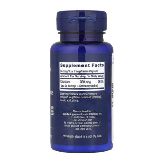 Se-Methyl L-Selenocysteine 200 mcg - 90 vcaps
