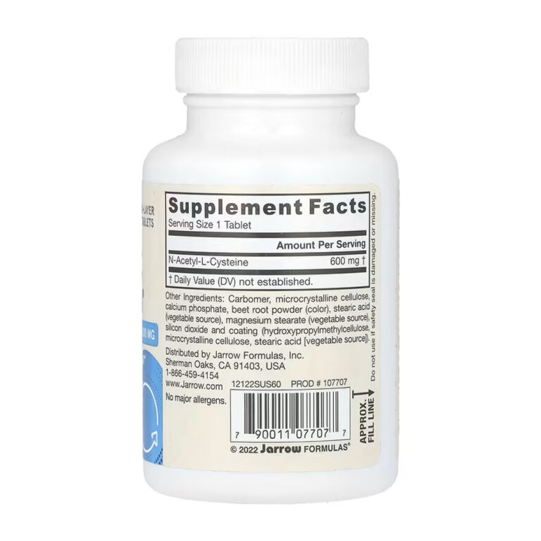 N-A-C Sustain® 600 mg - 60 caps