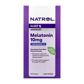 Advanced Sleep Melatonin 10mg - 100 tabs