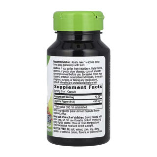 Cayenne Pepper - 100 vcaps