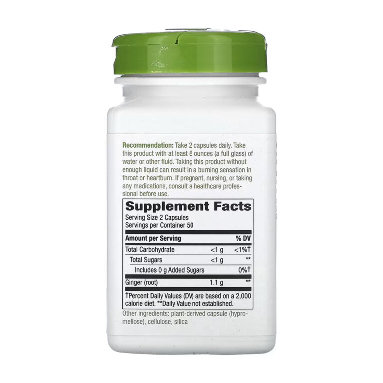 Ginger Root - 100 vcaps