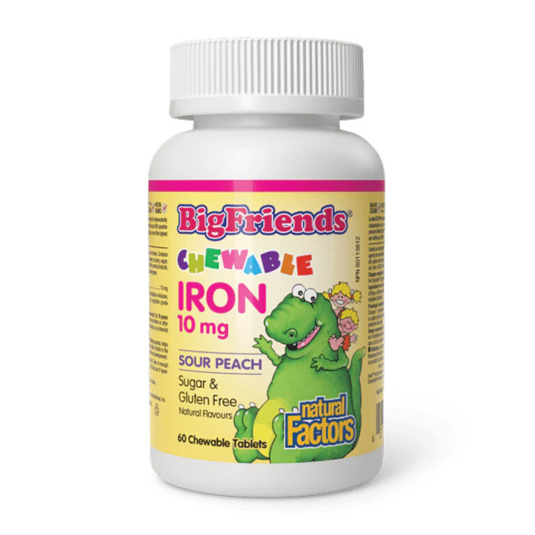 BigFriends Chewable Iron 10 mg - 60 tabs