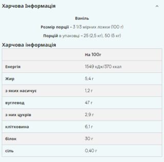 Impact Weight Gainer V2 - 2500g Vanilla