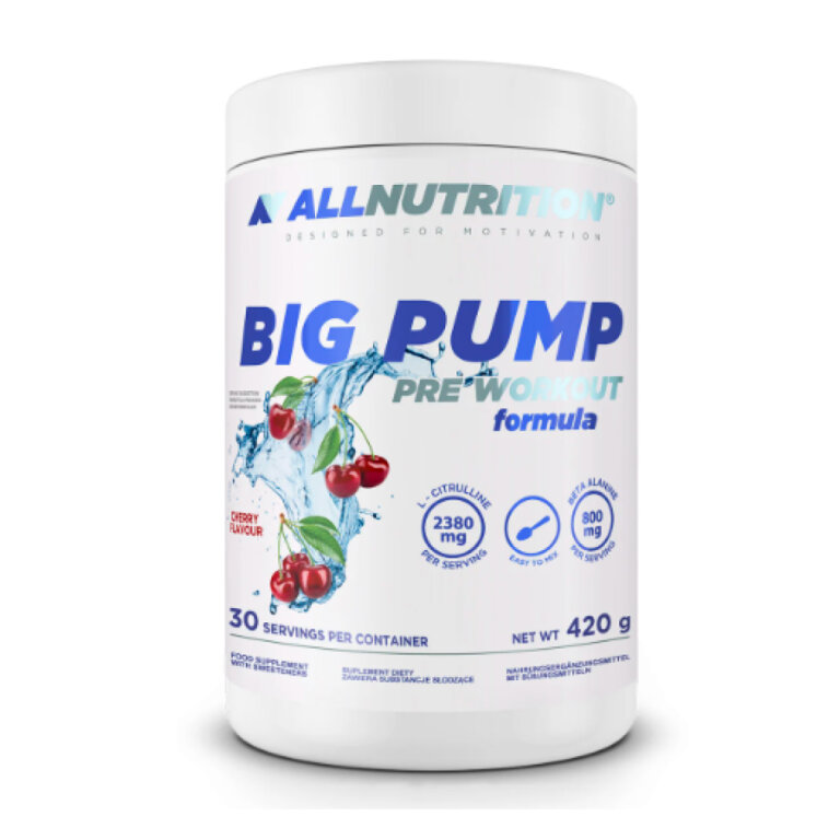 Big Pump Pre Workaut Formula - 420g Cherry