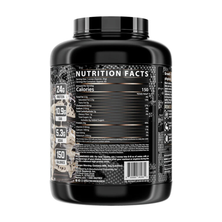 100% Whey Protein - 2265g Vanilla
