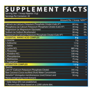 EAA Hydration - 30srv Blueberry Lemonade
