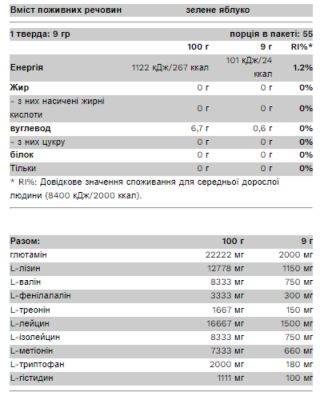 EAA - 500g Green Apple