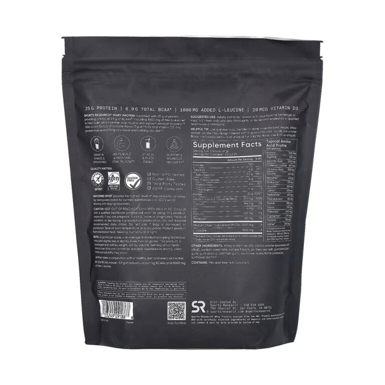 Whey Protein Isolate - 1030g Chocolate