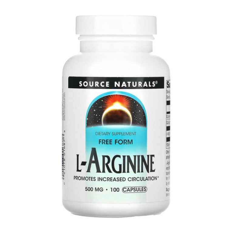 L-Arginine 500 mg - 100 tabs
