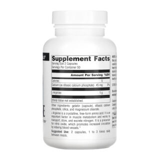 L-Arginine 500 mg - 100 tabs