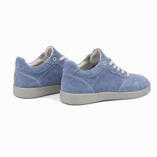 Жіночі кеди анатомічні Ortomedica 923/7 на широку повноту, замшеві, колір лаванда