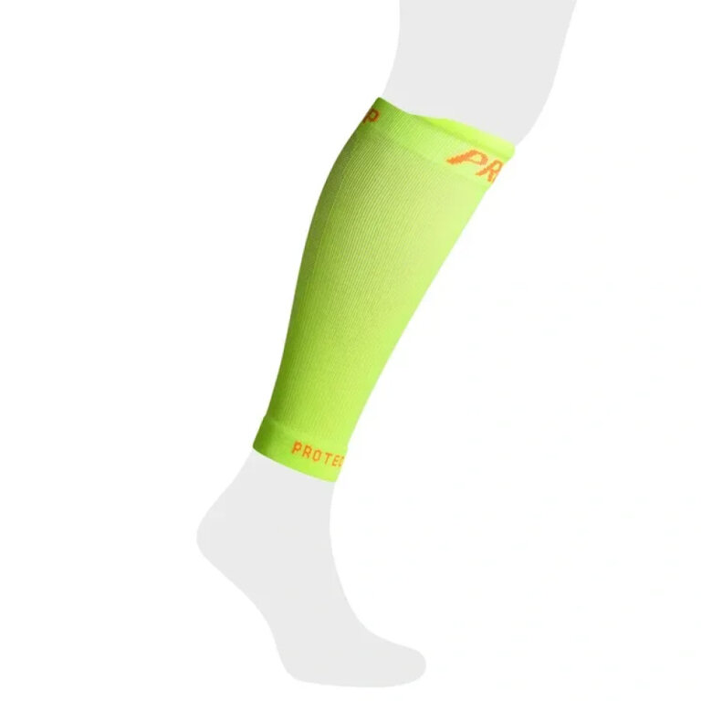 Компресійні захисні гетри PROTECTOR FlexDry PRO жовто-салатовий