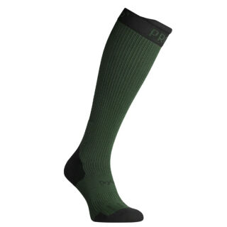 Компресійні гольфи захисні демісезонні PROTECTOR  LongDry PRO+ чорно-зелений