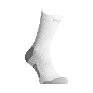 Компресійні шкарпетки захисні літні PROTECTOR ShortDry PRO сіро-білий