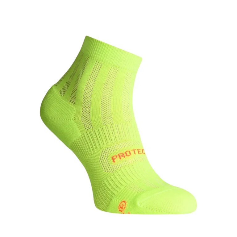 Функціональні шкарпетки PROTECTOR ShortDry літні жовто-салатовий