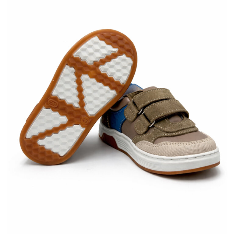 Кросівки дитячі анатомічні Ortomedica 6YÖ48-01 беж/блакитний