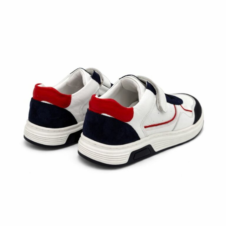 Кроссовки детские анатомические Ortomedica 6YÖ16-07 белые/синие