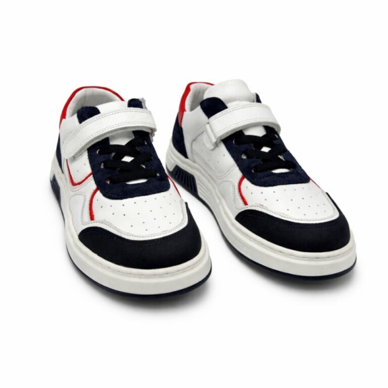 Кроссовки детские анатомические Ortomedica 6YÖ16-07 белые/синие