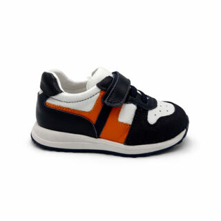 Кросівки дитячі анатомічні Ortomedica 5YÖ06-12 сині/помаранчеві