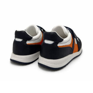 Кросівки дитячі анатомічні Ortomedica 5YÖ06-12 сині/помаранчеві