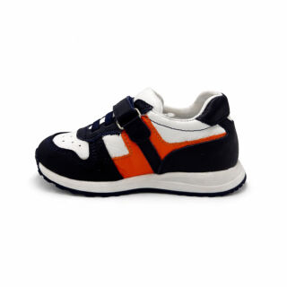 Кросівки дитячі анатомічні Ortomedica 5YÖ06-12 сині/помаранчеві