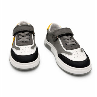 Кросівки дитячі анатомічні Ortomedica 6YÖ49-01 сірі/жовті