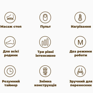 Масажер для ніг Zabobon DRS-3200A