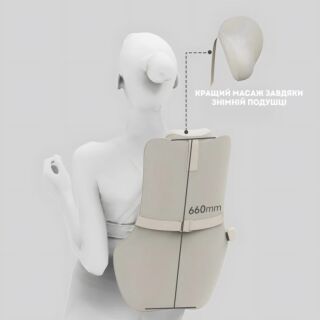 Масажер для спини Zabobon DRS-310C