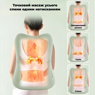 Масажер для спини Zabobon DRS-310S