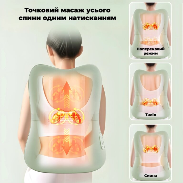 Масажер для спини Zabobon DRS-310S