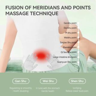 Масажер для спини Zabobon DRS-310S