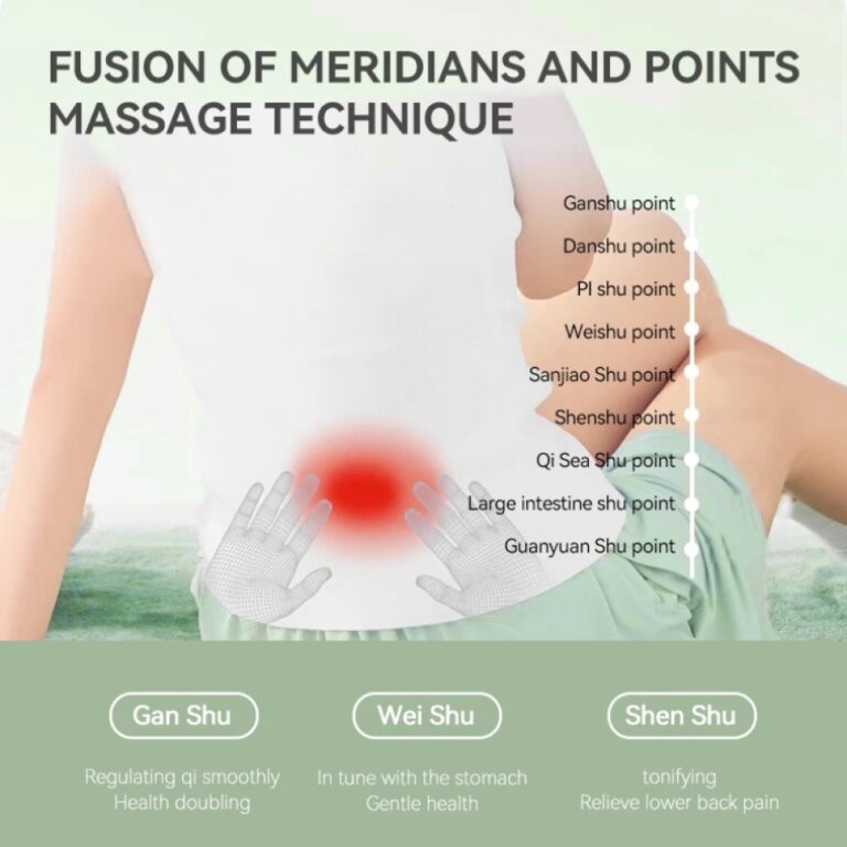 Масажер для спини Zabobon DRS-310S