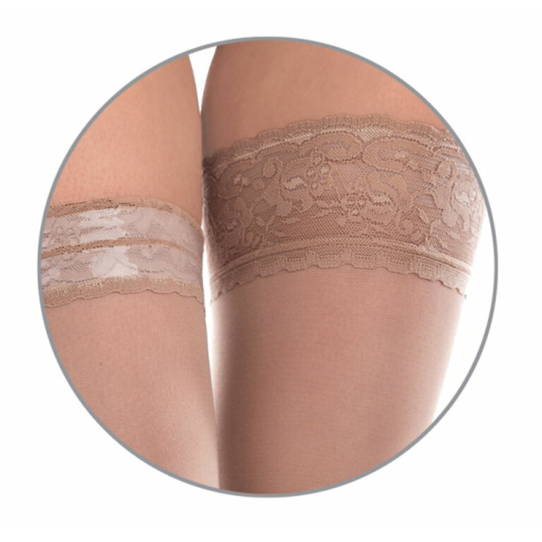 Панчохи антиварикозні компресійні Tiana 839 Ambra 140 (18-21 мм рт.ст.) бежеві