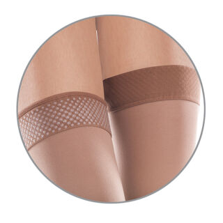 Панчохи антиварикозні компресійні Tiana 906 (22-27 мм рт.ст.) 280 DEN, з відкритим носком