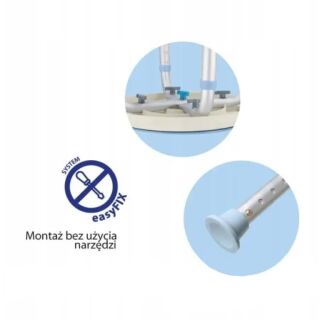 Стілець табурет для ванни та душу Doctor Life 12455TF-1