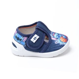 Дитячі капці текстильні Waldi Romeo 360-738 сині, Стіч